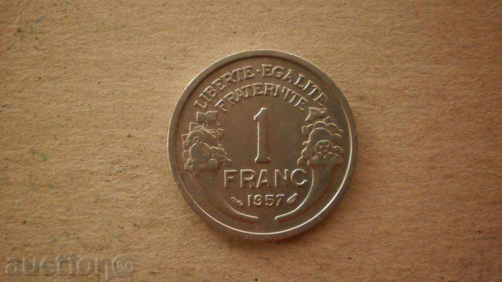 1 φράγκο 1957 Γαλλία
