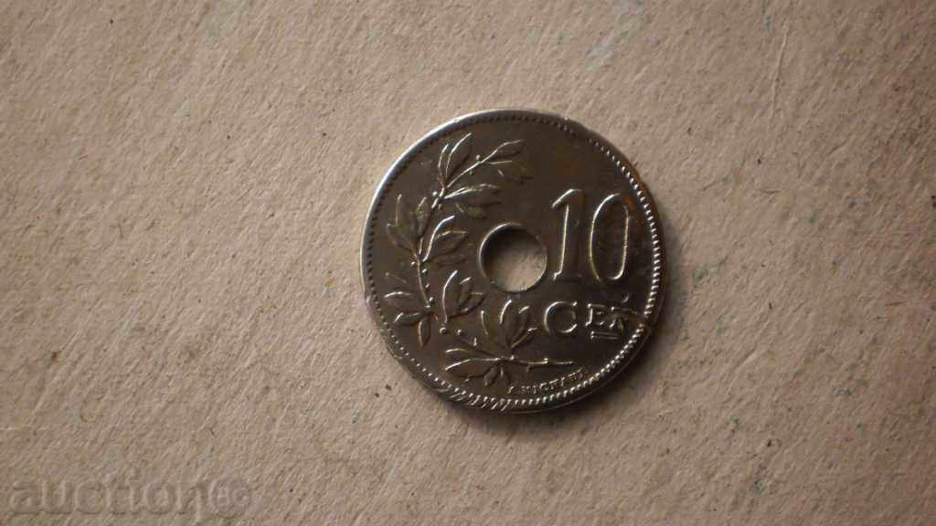 10 centimes 1905 ΒΕΛΓΙΟ