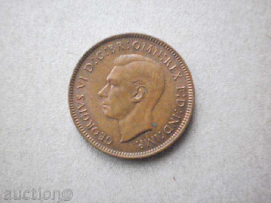 UK 1 farting 1943 cu preț € 1.02 | 1.99 BGN