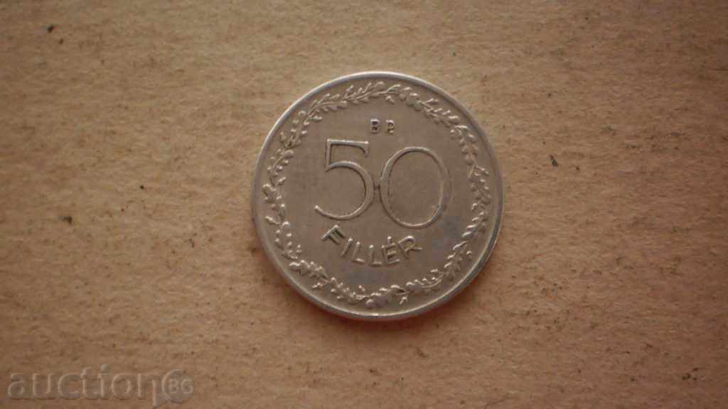 50 umplere 1953 Ungaria - rar cu preț € 2.56 | 5.01 BGN