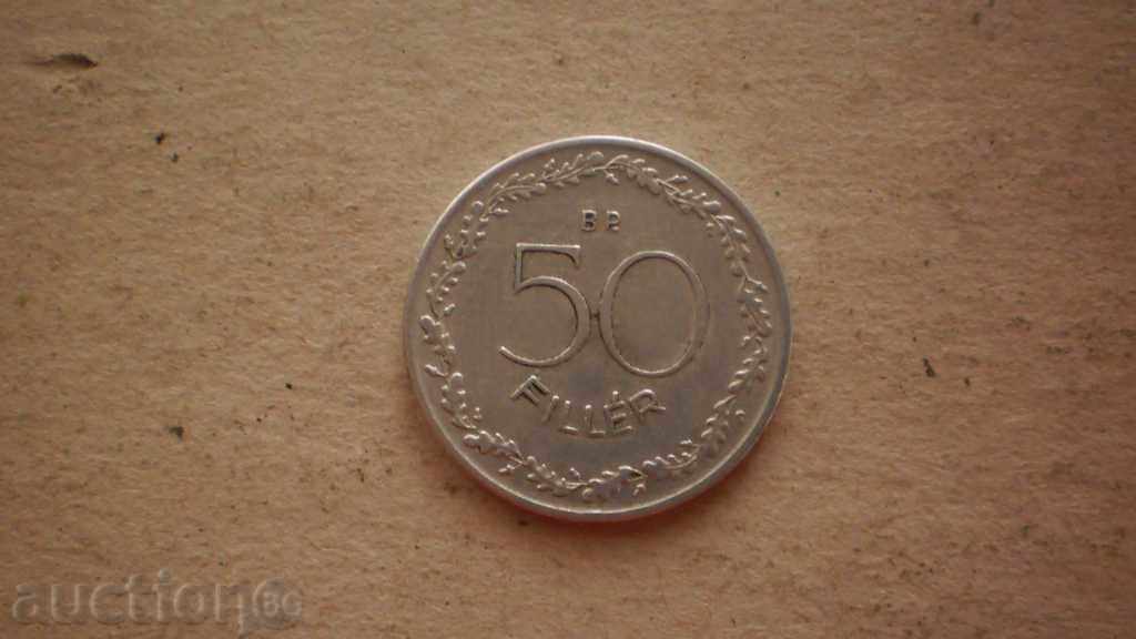 Livrarea 50 umplere 1953 Ungaria - rar
