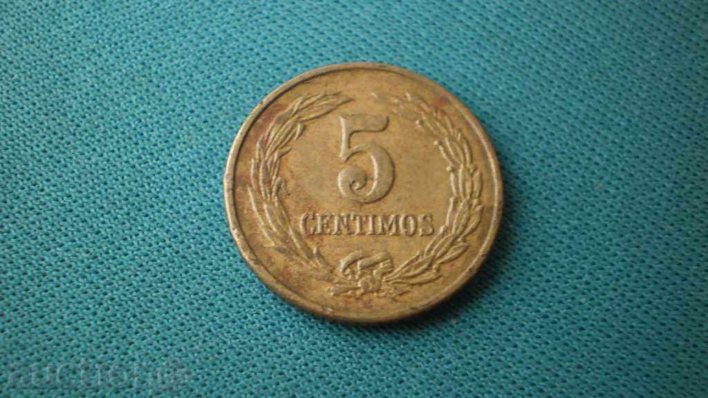 PARAGUAY 5 centimos 1947 PARAGUAY cu preț € 4.09 | 8.00 BGN