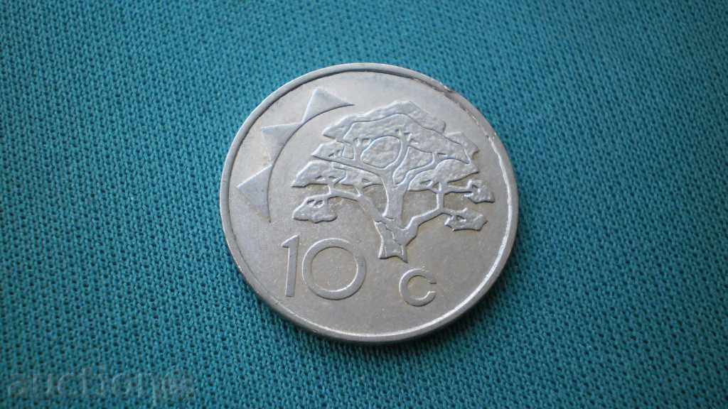 10 CENT 1993 NAMIBIA cu preț € 1.02 | 1.99 BGN 10 CENT 1993 NAMIBIA cu preț € 1.02 | 1.99 BGN