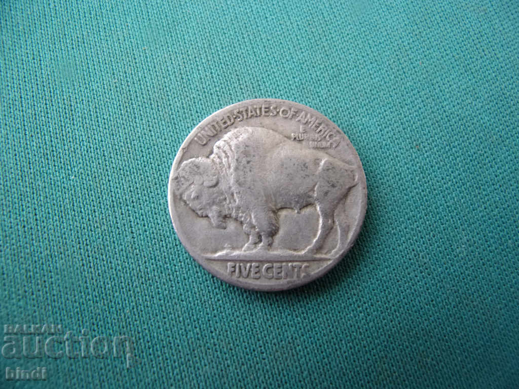 USA 5 Cent 1920 Rare Coin
