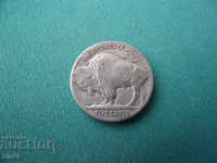 САЩ  5  Цента  1920  Рядка Монета