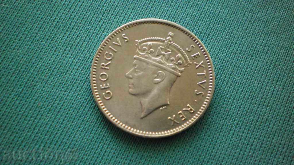 ½ Σίλινγκ - 50 CENT - ½ Schilling 1948 EAST ΑΦΡΙΚΗ με τιμή € 4.09 | 8.00 BGN