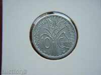 10 Centimes 1945 French Indochina (French Indochina) - XF