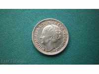 Netherlands 25 Cent 1944 P Wilhelmina (1890-1948)
