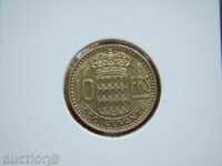 10 Francs 1951 Monaco (10 Francs Monaco) - XF/AU