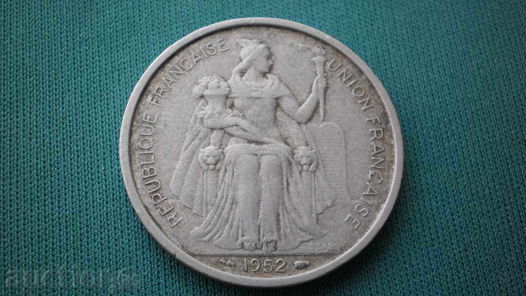 NOUVELLE CALEDONIE 5 FRANC 1952 CALEDONIA NOUĂ cu preț € 7.67 | 15.00 BGN