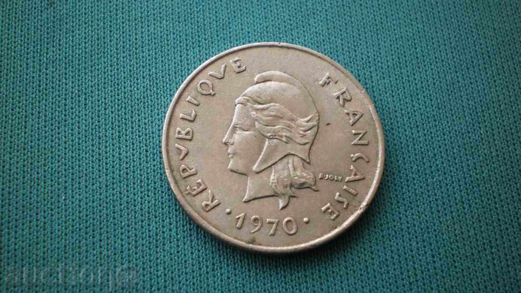 NOUVELLE CALEDONIE 10 FRANC 1970 NOU CALEDONIA cu preț € 5.11 | 9.99 BGN