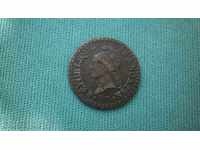France 1 Centime L'AN 7 A Rare Coin