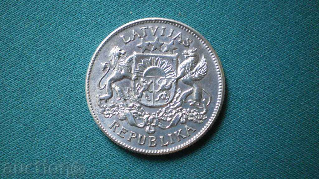 Licitație Letonia 2 LATI 1925 LATOVIA