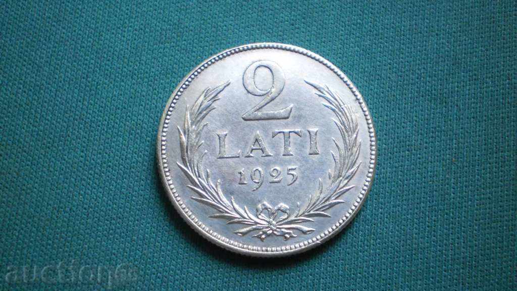 Livrarea Letonia 2 LATI 1925 LATOVIA