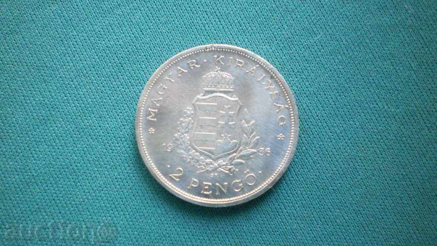 Ungaria 2 PENGIO 1936 UNGARIA - LISTA FERENZ cu preț € 25.56 | 49.99 BGN