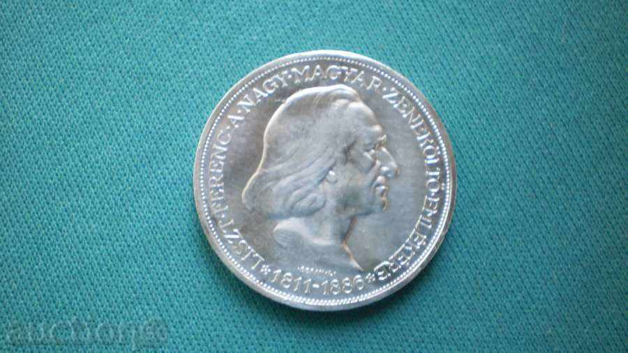 Ungaria 2 PENGIO 1936 UNGARIA - LISTA FERENZ - 5