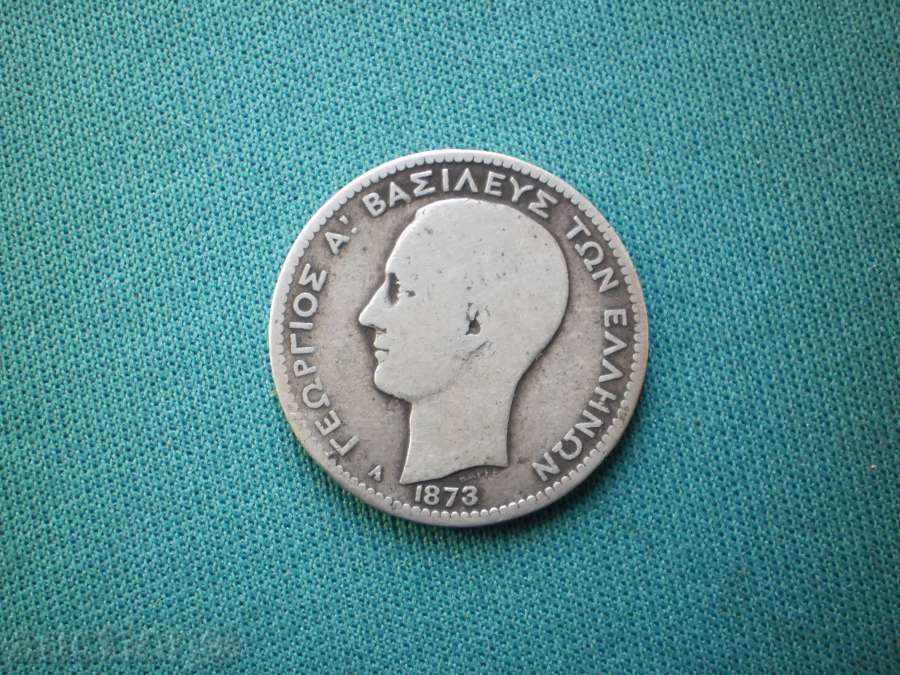 Grecia 1 dracma 1873 Grecia cu preț € 10.23 | 20.01 BGN