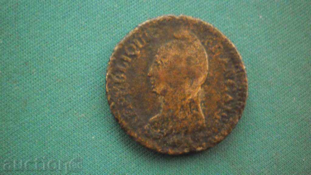 Franța UN-1- DECIME - LAN 8-1799-1800 FRANȚA - RED cu preț € 15.34 | 30.00 BGN