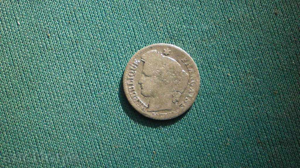 Franța 20 CENT 1851 FRANȚA - RARE cu preț € 20.45 | 40.00 BGN