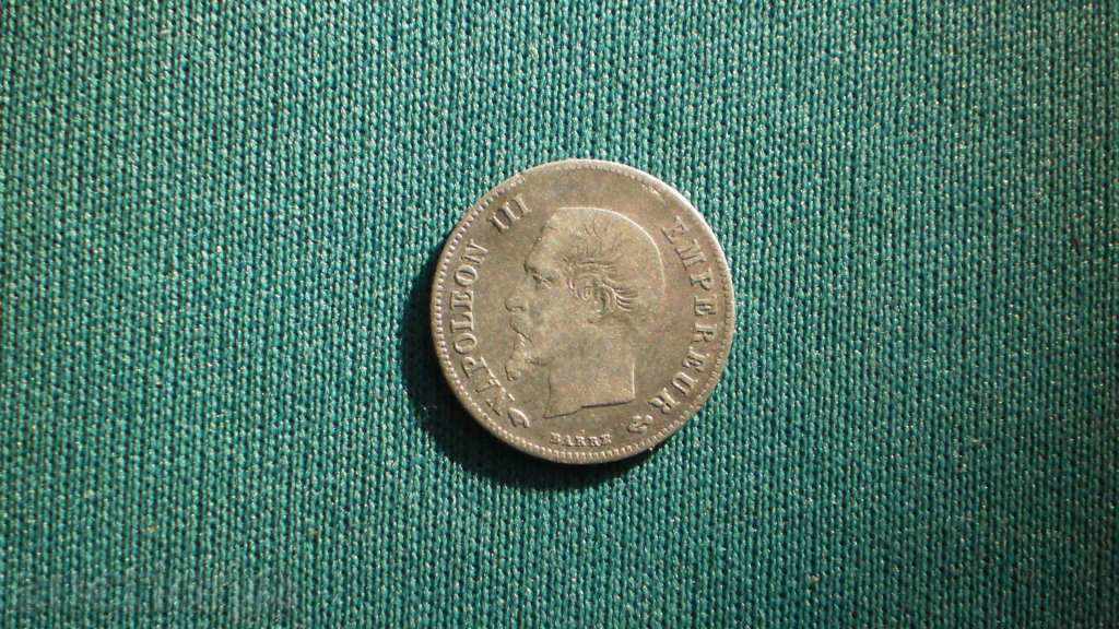 Franța 20 CENT 1860 FRANȚA - RARE cu preț € 25.56 | 49.99 BGN