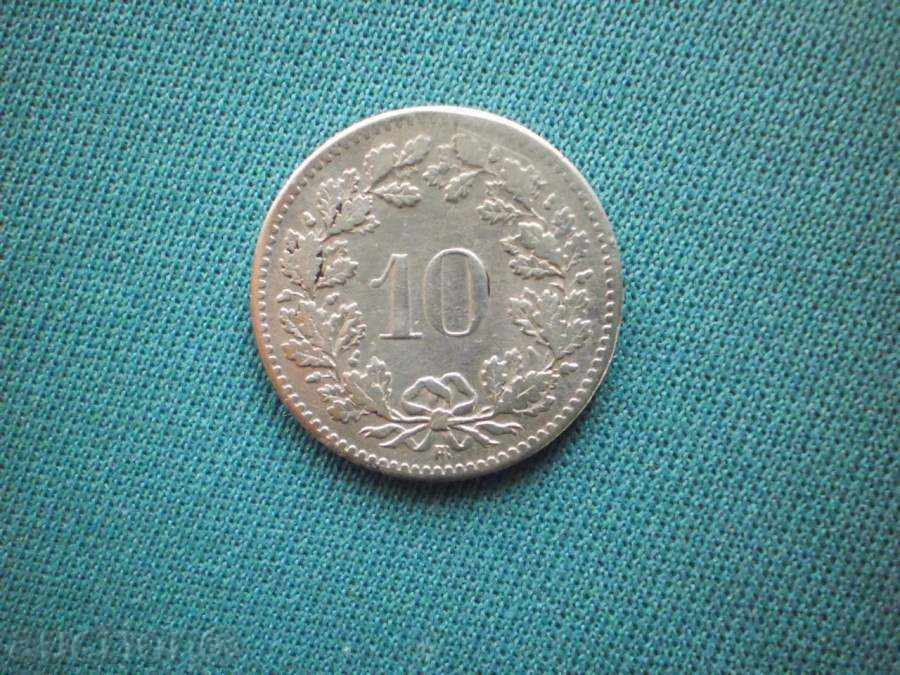 Elveția 10 rapen 1850 Elveția - MINUNAT PENTRU COLECȚIE cu preț € 20.45 | 40.00 BGN Elveția 10 rapen 1850 Elveția - MINUNAT PENTRU COLECȚIE cu preț € 20.45 | 40.00 BGN
