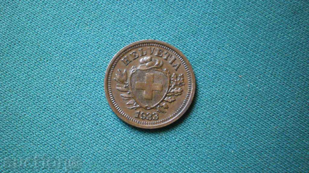 Switzerland 1 RAPEN 1933 SWITZERLAND - RARE