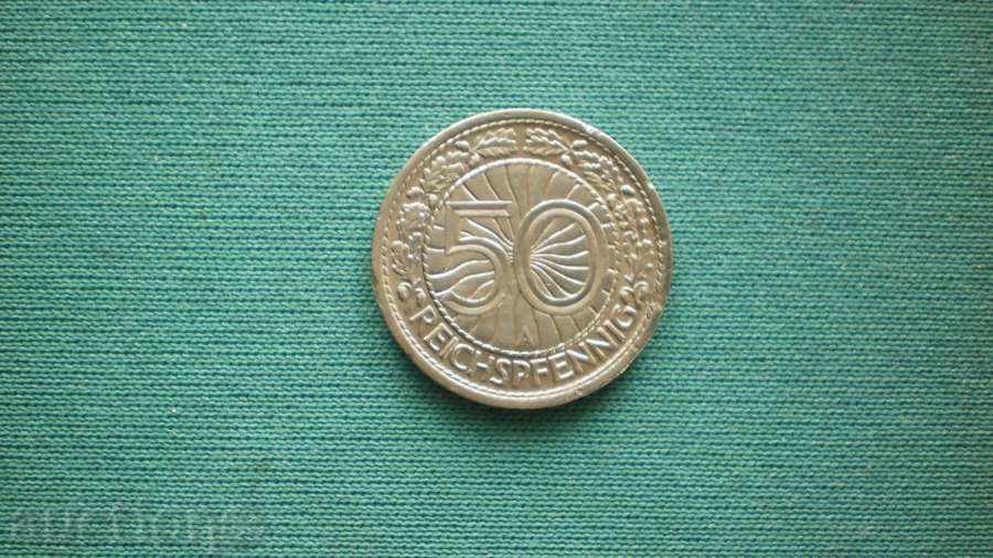 Germania 50 PFENIGA 1928A-- GERMANIA cu preț € 5.11 | 9.99 BGN