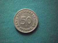 Germania 50 PFENIGA 1949F GERMANIA