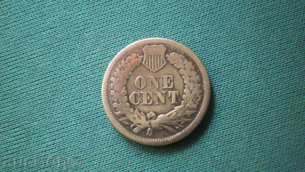Livrarea Statele Unite ale Americii 1 CENT 1860 SUA - RARE