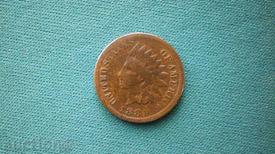 United States 1 CENT 1884 USA