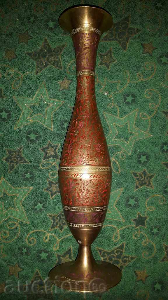 Unique Large Brass Vases - LOT - 3 pcs with price 350.00 BGN | € 178.95 Unique Large Brass Vases - LOT - 3 pcs with price 350.00 BGN | € 178.95