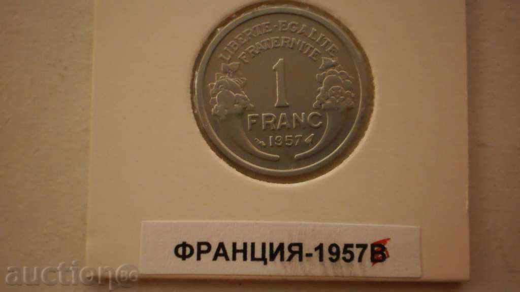 1 FRANK 1957 FRANȚA