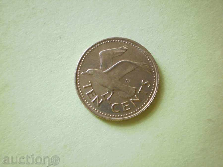 5  цента  1973  Барбадос с цена € 2.05 | 4.01 лв.
