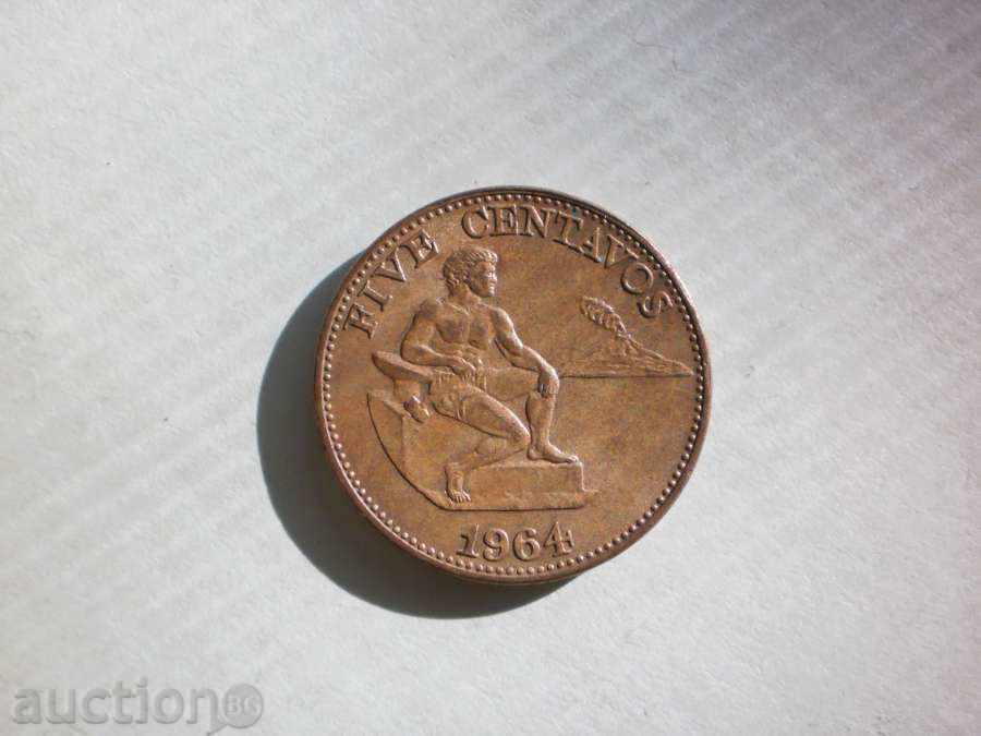 5 cents 1964 Philippines