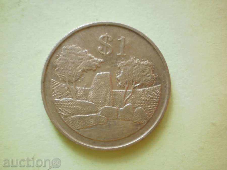 1  долар  1997  Зимбабве с цена € 3.58 | 7.00 лв.