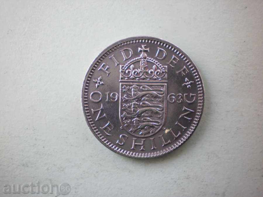 1 Shilling 1963 Marea Britanie