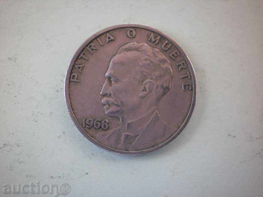 40  центаво  1968  Куба с цена € 2.56 | 5.01 лв.