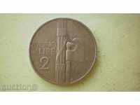 2 liras 1924 Italia