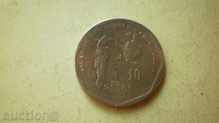10 peso 1985 COLUMBIA cu preț € 2.56 | 5.01 BGN 10 peso 1985 COLUMBIA cu preț € 2.56 | 5.01 BGN