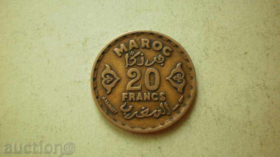 20 FRANCA 1371 MAROC