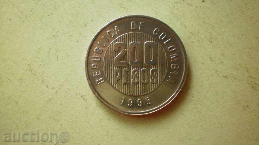 200 PESO 1995 COLOMBIA