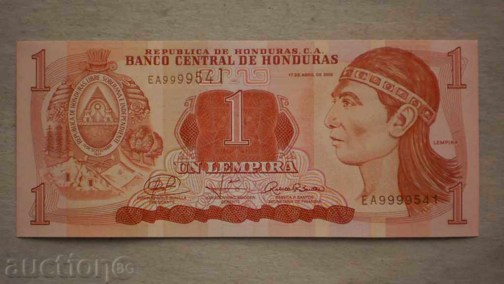 No. 7. 1 LEMPURA 2006 HONDURAS