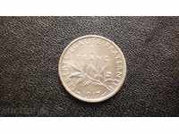 ♏ 15. 1 FRANK 1917 FRANCE Silver