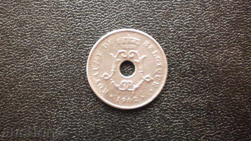 ♏ 25. 10 centime 1902 BELGIA