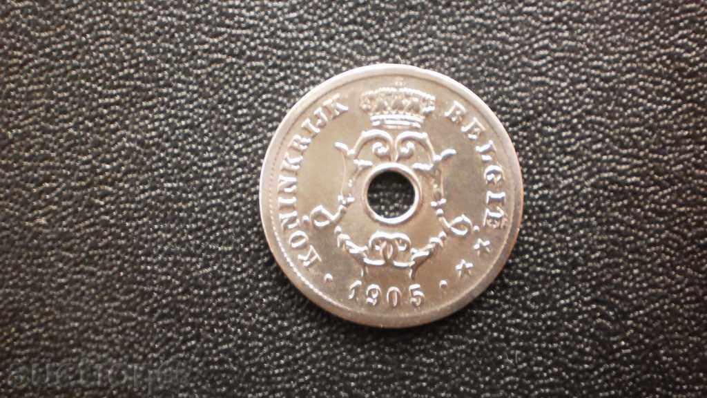 ♏ 28. 10 SANTIMA 1905 BELGIUM with price € 1.53 | 2.99 BGN