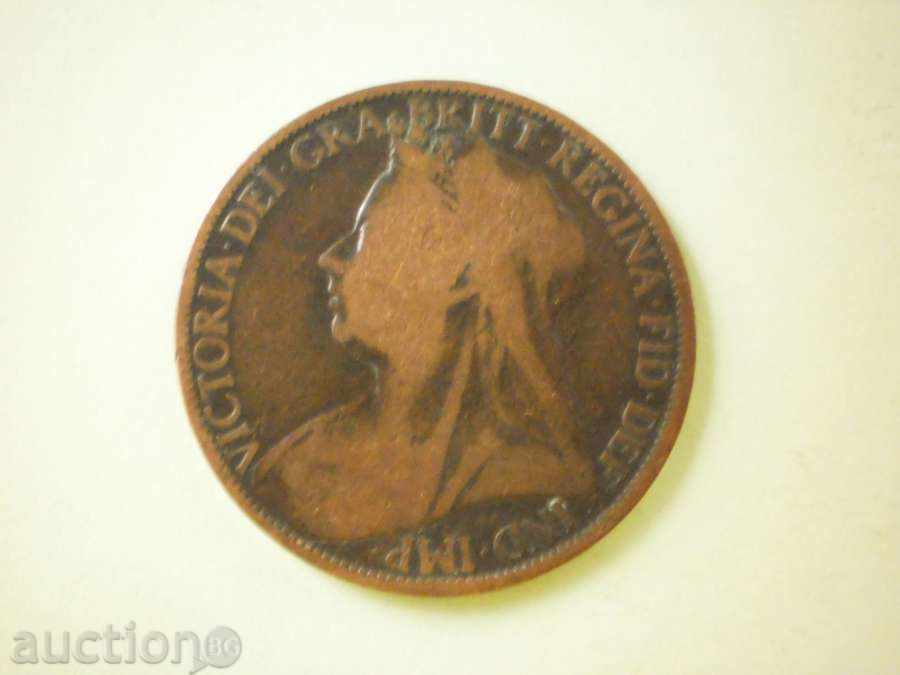 1 ban 1898 Marea Britanie cu preț € 3.58 | 7.00 BGN 1 ban 1898 Marea Britanie cu preț € 3.58 | 7.00 BGN