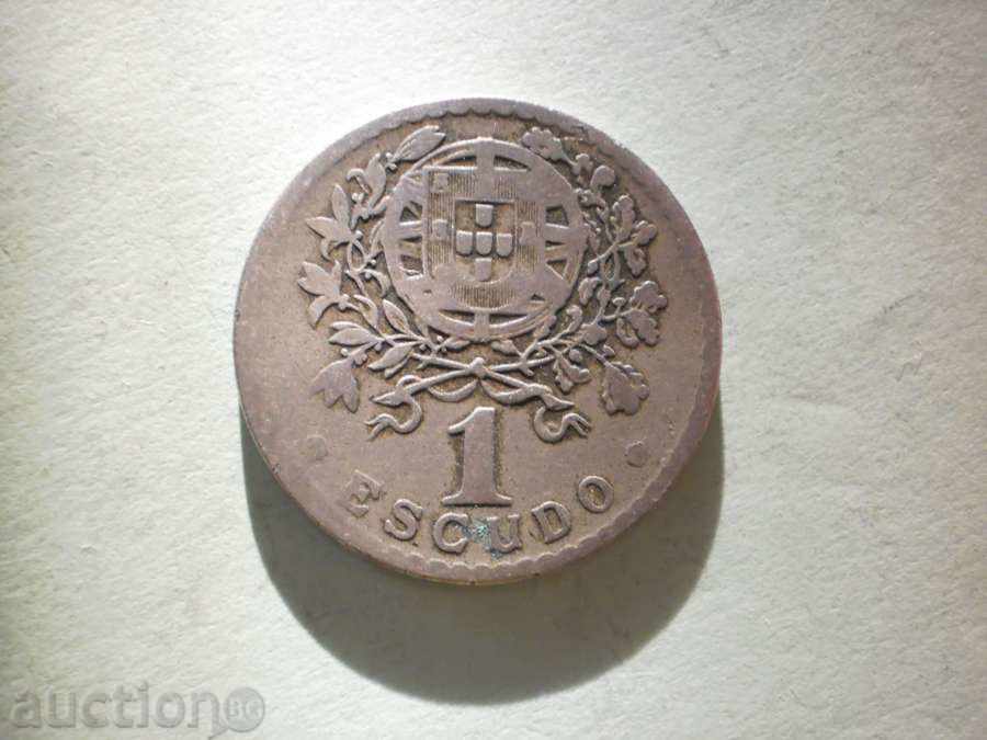 1 Escudo 1929 Portugalia