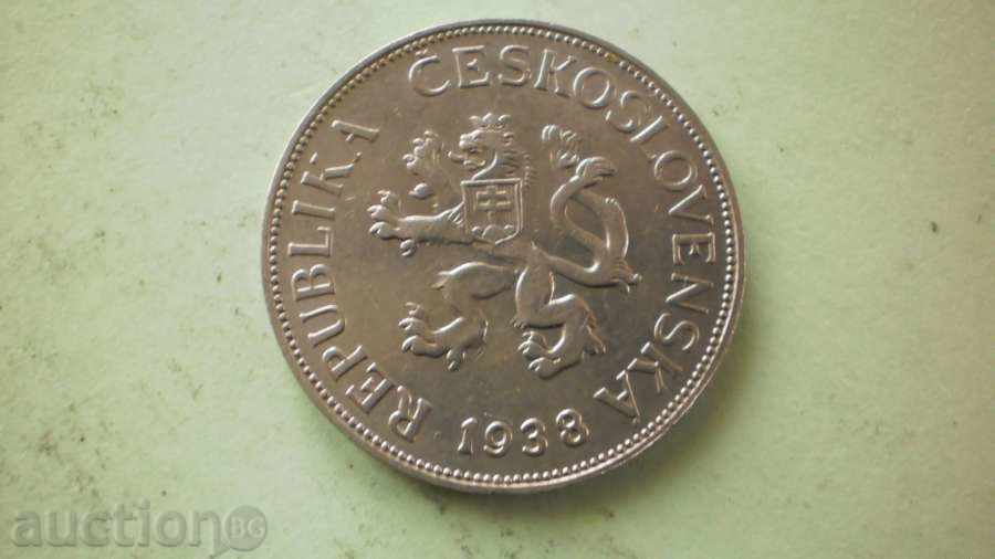 5 coroane 1938 CZECHOSLOVAKIA cu preț € 3.58 | 7.00 BGN