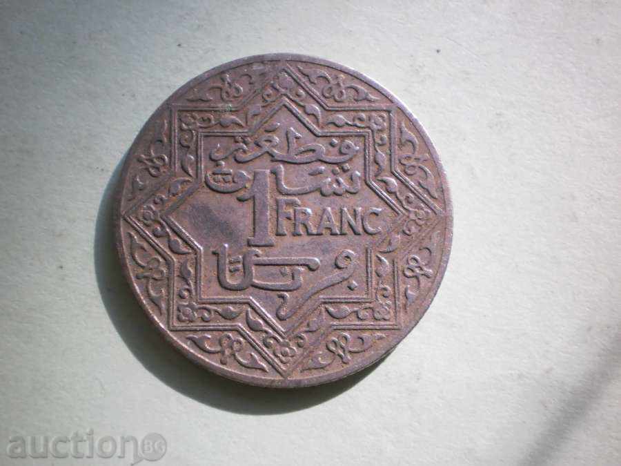 1 franc 1921 Maroc