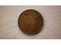 1 CENTURY 1921 US-PHILIPPINES - RED